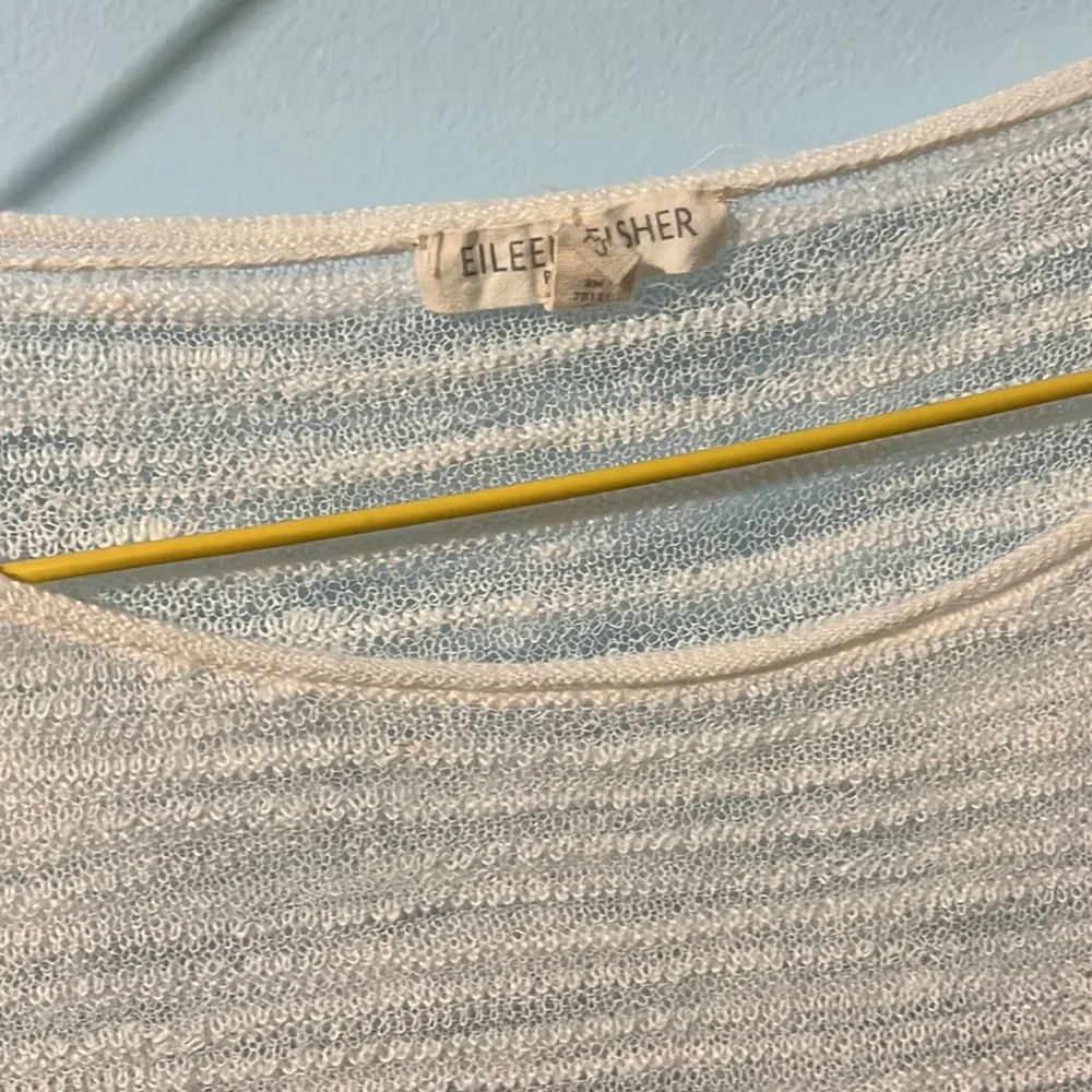 Eileen Fisher Lightweight Summer Sweater Size S Petite - Picture 3 of 5